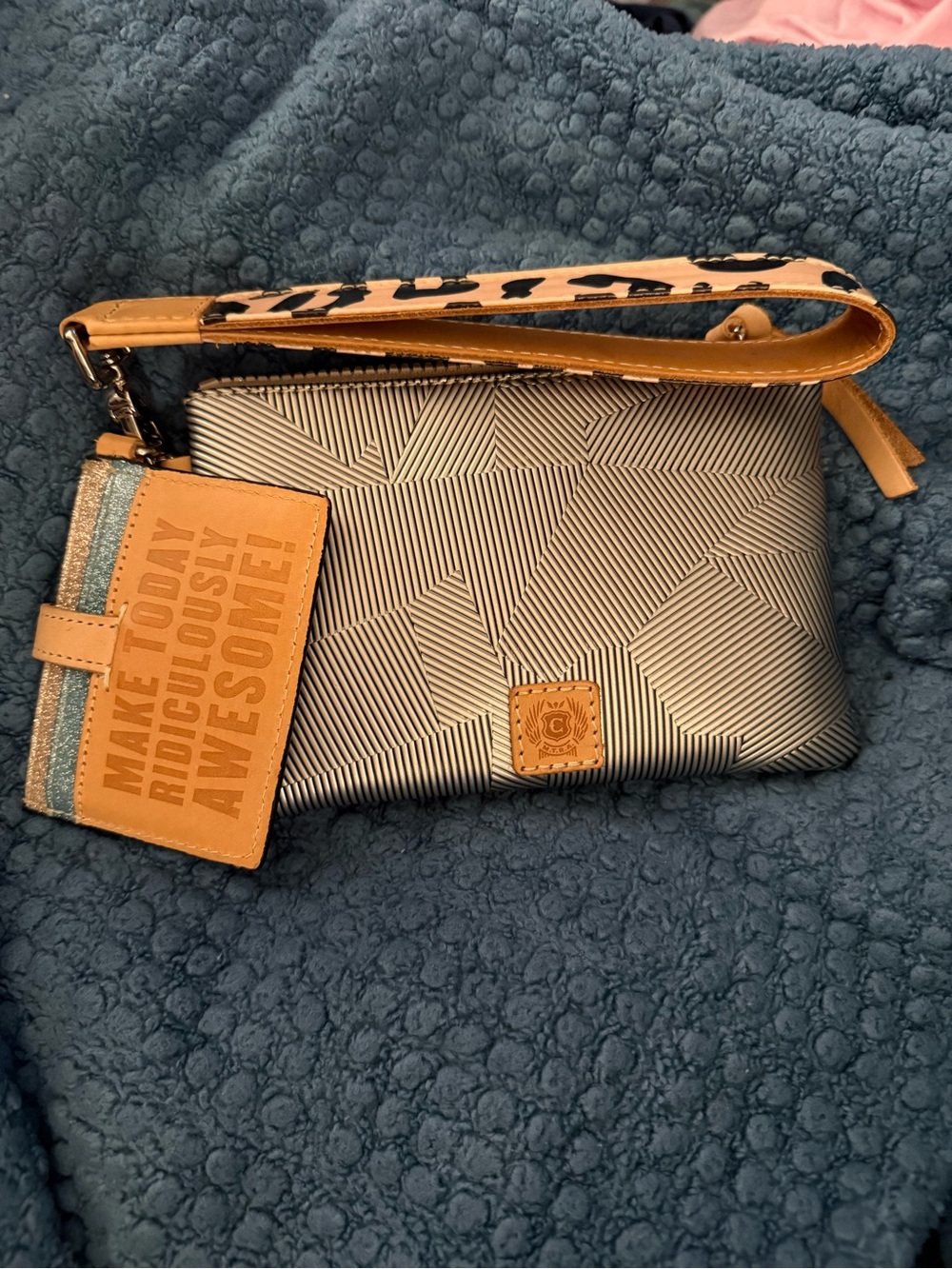 Consuela 3 piece wristlet and card wallet